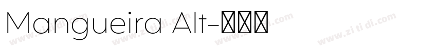 Mangueira Alt字体转换
